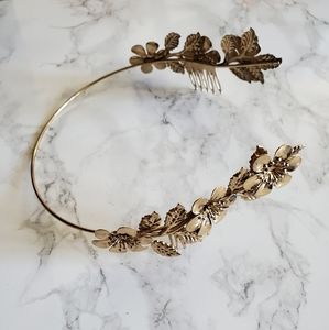 2 FOR $30! Gold Floral Halo Headband